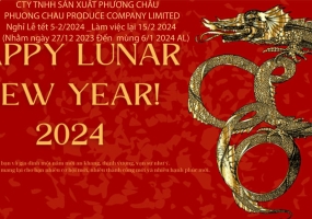 CÔNG TY TNHH SẢN XUẤT PHƯƠNG CHÂU THÔNG BÁO LỊCH NGHỈ TẾT DƯƠNG LỊCH 2024